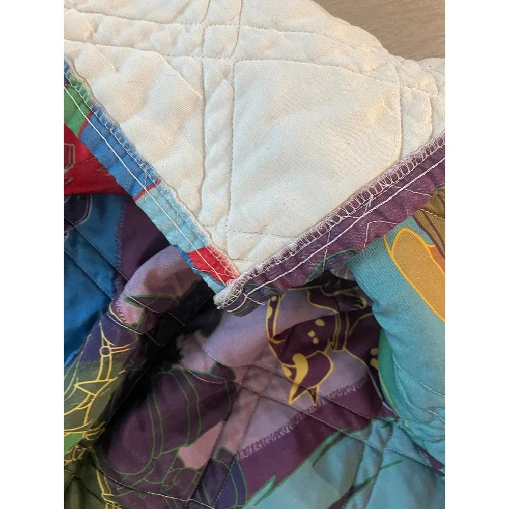 Disney All-Star Movies Resort Comforter 113x101 Prop Vintage Room Blanket